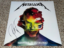 Robert Trujillo Signed Album vinyl Hardwired Metallica