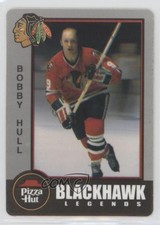 1998 Pizza Hut Chicago BlackHawks Legends Bobby Hull HOF