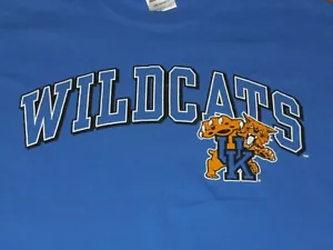 UNIVERSITY OF KENTUCKY WILDCATS SHIRT MENS MEDIUM BLUE PERRIN - Picture 1 of 2