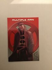 2018 X-Men Ultra X-Cuts RED #/99 Multiple Man