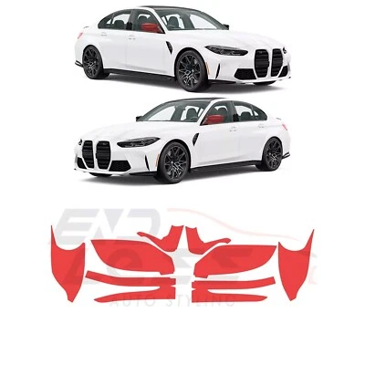 M3 Competition 2021-2024 ESPEJOS Precortado Pintura Protección Película Transparente Sujetador Kit PPF Foto 1 de 3