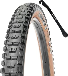Maxxis Minion DHR II Mountain Bike Tire - Tan Sidewall - 27.5" & 29" - Bundle wi - Picture 1 of 4