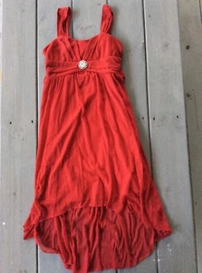 Emerald Sundae Girls Ruby Red Dress Size L for Christmas Holiday Photos Pictures - Picture 1 of 3