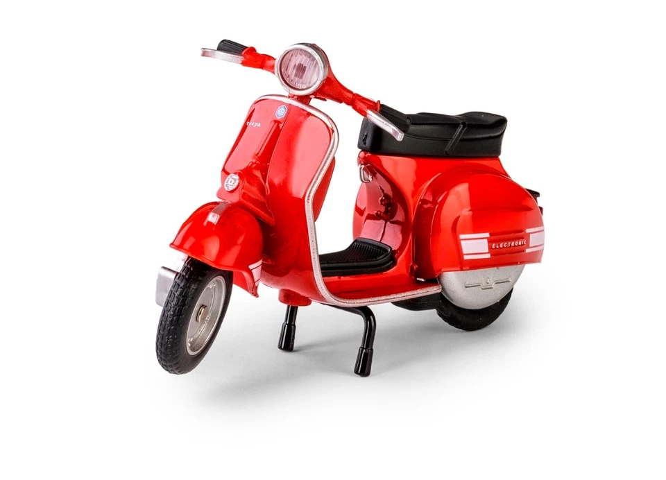 1976 Vespa 200 Rall Italian Bike Scooter Model Toy Diecast Red 1:18 Scale MSZ - Image 1 of 4