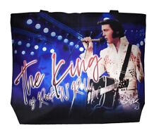 New Blue On Stage Elvis Presley Tote Bag Large Shoulder Shopping The King Gift