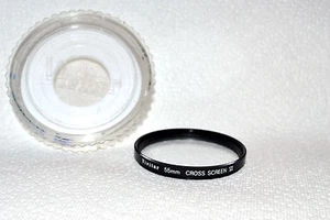 Vivitar 55 mm Cross Screen VI Screw-In Filter with Case Made in Japan (N-50) - Picture 1 of 1