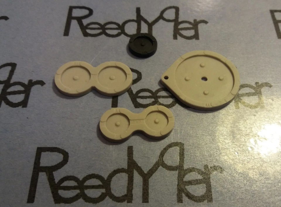 1X OEM Nintendo Gameboy Advance SP rubber contacts set used replacement button - Image 1 of 1