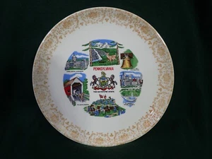Placa de coleccionista vintage Pennsylvania The Keystone State - Imagen 1 de 1