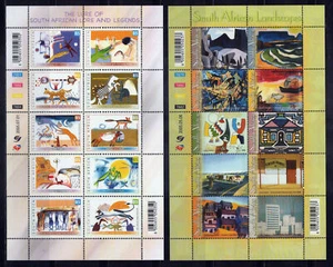 South Africa 1137a, 1348, C62 MNH Art Paintings Legends ZAYIX 1223L0051 - Picture 1 of 4