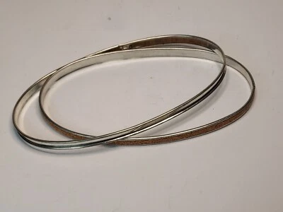 Antique 9" x 5" Cork Lined Medal Spring-Tensioned Embroidery Hoop - Image 1 of 3