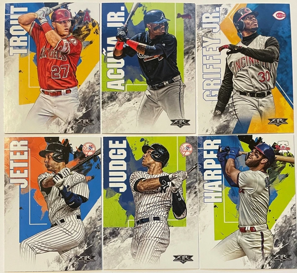 2019 Topps Fire Baseball Base Card Singles #1-#200 (You Pick) - Image 1 of 1