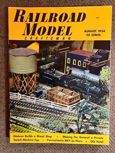 Railroad Model Craftsman Magazine August 1954 - Picture 1 of 3