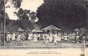 Martinique - RIVIÈRE PILOTE - Le marché - Ed. A. Benoit 268 - Picture 1 of 2