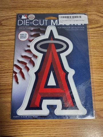 Los Angeles Angels 6.25" x 9" Die Cut Logo Magnet [NEW] Car Truck Fridge Auto Cover