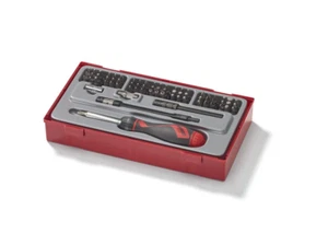 Teng 74 Piece Ratcheting Screwdriver Set & Bits in TT1 Tray - TTMD74 - Picture 1 of 2