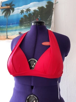 BANANA MOON MONACO Maho Folie PushUp Bikini Oberteil BRALETTE Swimwear XL 42 NEU - Bild 1 von 4