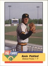 1994 Welland Pirates Fleer/ProCards #3495 Kevin Pickford
