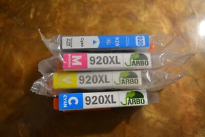 Jarbo Print Cartridges 920XL -2 Cyan, 2 Black, 1 Yellow, 1 Magenta exp'd 2022 - Picture 1 of 6