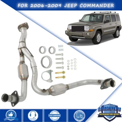 Juego de convertidor catalítico de tubo Y para Jeep Commander 2006 2007-2009 4,7 L frontal Foto 1 de 4
