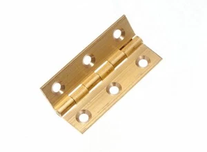 Neuf 20 Paires De Extrudé Laiton Massif Charnières 50mm (5.1cm) - Onestopdiy - - Bild 1 von 1