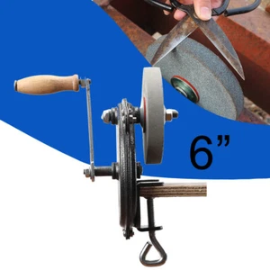 6 Scheiben Handschleifer Schleifmühle Handschleifmaschine Haushaltswerkzeug Eisen - Bild 1 von 15