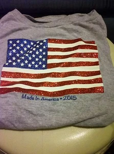 Made In America 2015 T-Shirt 2XL -- Grau - Bild 1 von 1