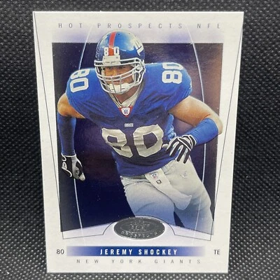 2004 Hot Prospects Football Card #51 Jeremy Shockey  - Image 1 of 2