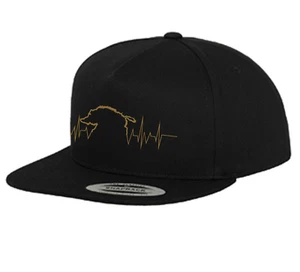 Cazadora gorra jabalí latido del corazón cerda caza regalo cazadora perro de caza - Imagen 1 de 2