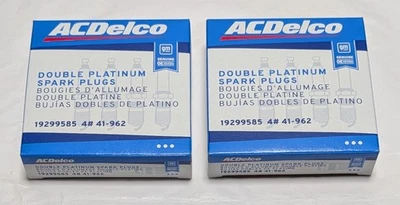ACDelco (Set of 8) Platinum Spark Plugs GENUINE OEM 41962 19299585 AC Delco - Image 1 of 4