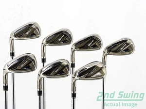 TaylorMade SIM2 MAX Iron Set 5-PW AW Steel Stiff Left -1/4" - Picture 1 of 8