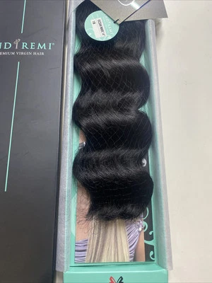 IndiRemi® Virgin Remi плетение волос_OCEAN_WAVE_WEAVING_14»_#1B - Изображение 1 из 4