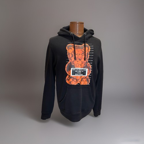 Felpa con cappuccio pullover Coach X "Vandal" Gummy Bear EDIZIONE LIMITATA taglia S (org $395)