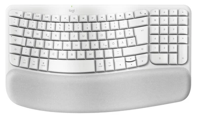 Logitech Wave Keys für Mac, Bluetooth-Tastatur AZERTY FR - Bild 1 von 3