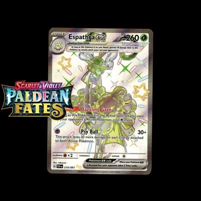 Pokemon Paldean Fates: Choose Your Card! - Holos/Reverse Holos EX Baby Shiny NM - Image 1 of 2