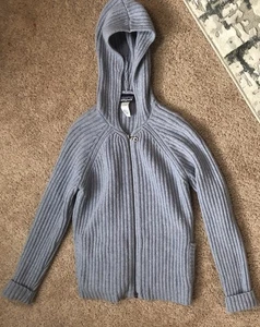 Patagonia Felpa con Cappuccio Blu Chiaro Donna Maglia Media - Foto 1 di 11