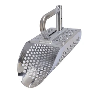 US Sand Scoop With Detachable Handle Stainless Steel Sand Shovel For Metal - Picture 1 of 24