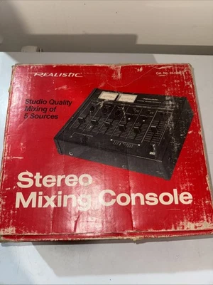Realistic Stereo Mischpult 32-1200 mit Bedienungsanleitung - Bild 1 von 4
