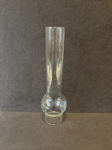 Bulbous Hurricane Bubble Öllampe Schornsteinsockel 2,112” für 2 1/8” - 2 1/4” Monteur - Bild 1 von 4