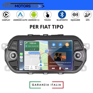Autoradio 7” Android 15 per FIAT Tipo Egea 2015 - 2017 CARPLAY Wireless 2+64 Nav - Foto 1 di 24