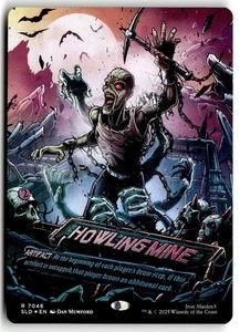 IN-HAND - Howling Mine - Secret Lair x IRON MAIDEN ENG *FOIL* RARE BONUS CARD - Picture 1 of 2