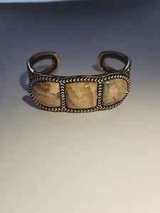 Barse Tan Bronze Bracelet Cuff - Picture 1 of 3