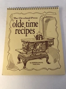 Vintage The Cleveland Press Olde Time Recipes By Barbara Bratel Foods Editor - Picture 1 of 4