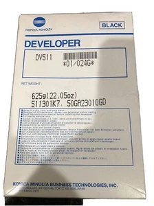 ORIGINAL KONICA MINOLTA DV511 SCHWARZ ENTWICKLER  - Bild 1 von 7