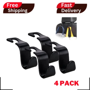Amooca Car Seat Headrest Hook (4 Pack) Hanger Storage Organizer Universal - Picture 1 of 7