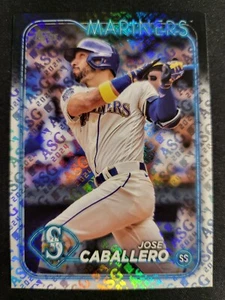 Jose Caballero All-Star Game Logo Variation HOLO Foil 2024 Topps ASG SP Mariners - Picture 1 of 2