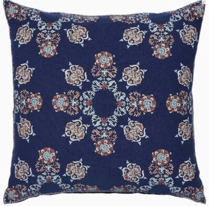 John Robshaw EDA 26" x 26” Decorative PIllow with Insert New - Picture 1 of 5