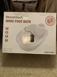 BRAND NEW-Velvomtech  Ionic Foot Bath. Never Used. Great Ion Bath For Feet - Picture 1 of 7