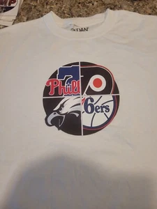 CAMISETAS DE TODOS LOS PHILADELPHIA EAGLES & SPORTS TEAM BLANCAS O NEGRAS - Imagen 1 de 4