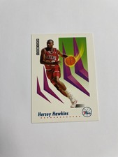 1992 Skybox Basketball Card #216 Hersey Hawkins Philadelphia 76ers