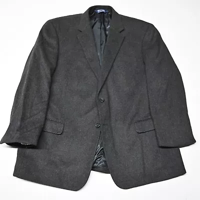Blazer Abrigo Deportivo Chaqueta De Colección Años 90 Stafford 48R Gris Franela Grande Alto Para Hombre Foto 1 de 4